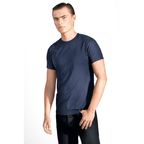 Crew-Neck Regular Dark Navy