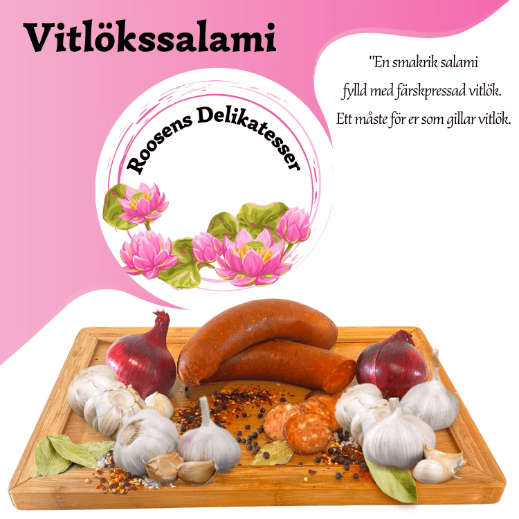 Vitlökssalami -1 pack