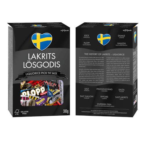 Lösgodis Lakrits