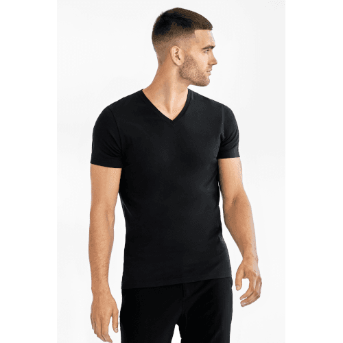 V-Neck Regular Black