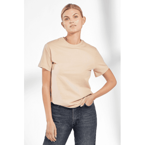 Crew-Neck Regular Beige