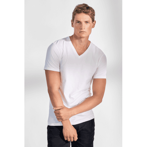 V-Neck Regular White